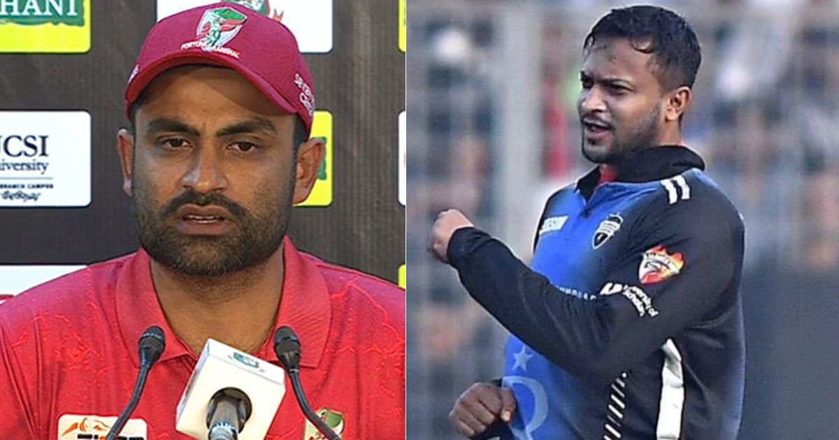 সাকিবের প্রথম বলেই আউট হলেন তামিম