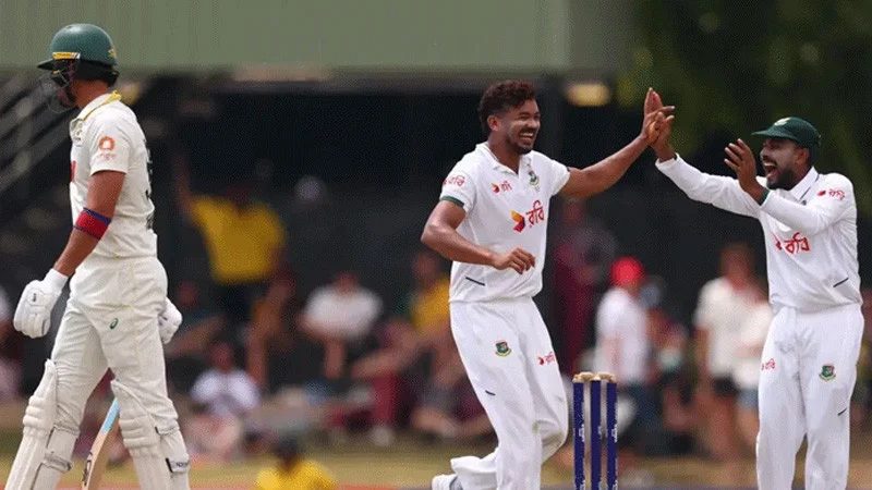 অস্ট্রেলিয়ার মাটিতে টেস্টে বাংলাদেশের ঐতিহাসিক জয়