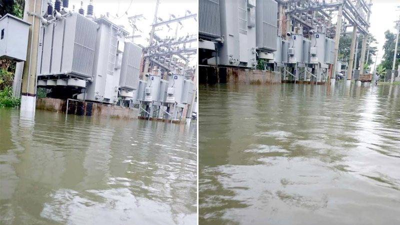 জোয়ারের পানিতে ডুবে গেল উপ-বিদ্যুৎ কেন্দ্র, বিদ্যুৎ সরবরাহ বন্ধ