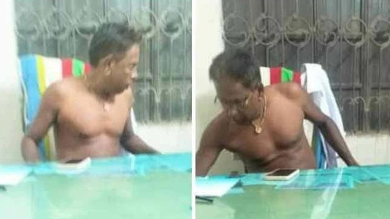 অফিসে বসে মদ্যপান করছেন পৌর সচিব
