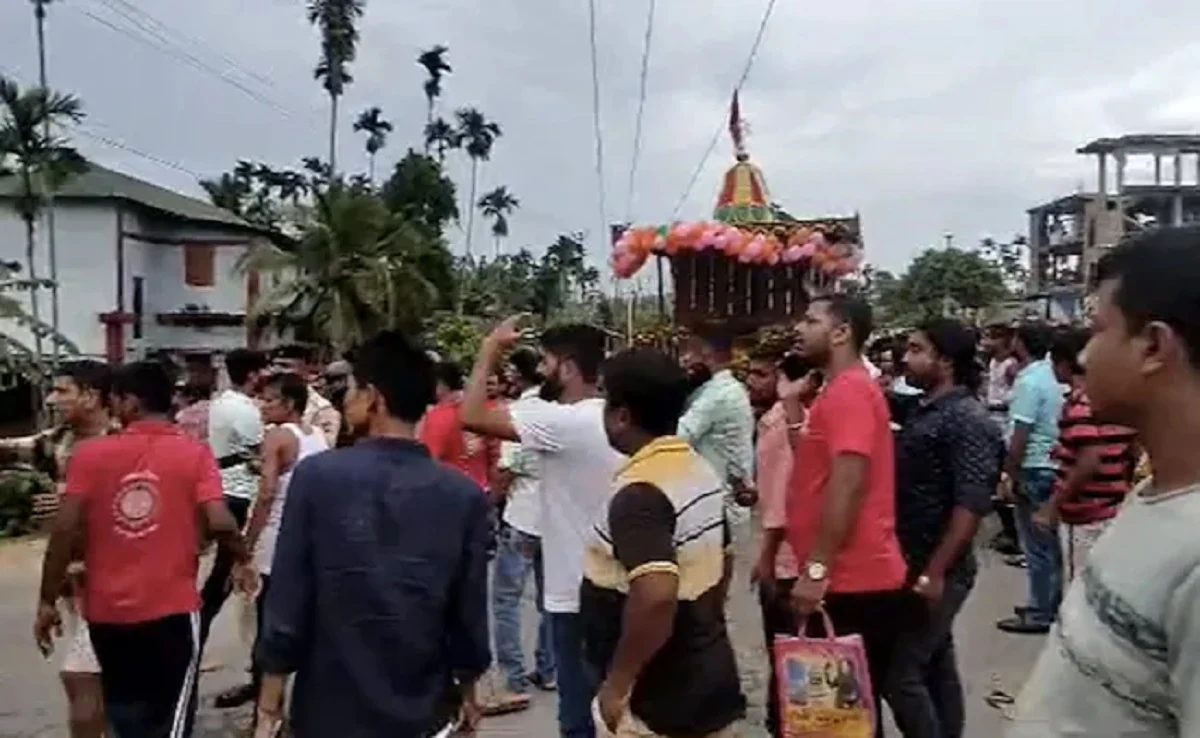 ত্রিপুরায় রথযাত্রায় বিদ্যুৎস্পৃষ্টে দুই শিশুসহ নিহত ৭