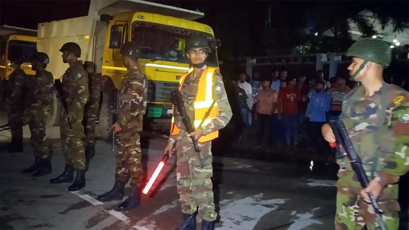 চুরি হওয়া পাথর উদ্ধারে যৌথবাহিনীর অভিযান শুরু, ১২ হাজার ঘনফুট পাথর উদ্ধার