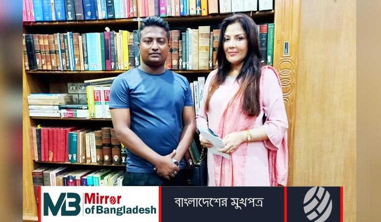 ব্যারিস্টার তানিয়া আমিরের সাথে সৌজন্য সাক্ষাৎ করলেন কুষ্টিয়া ফিল্ম সোসাইটির প্রতিষ্ঠাতা অ্যাড.পলল