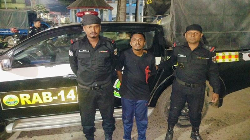 ময়মনসিংহে এক ছিনতাইকারী গ্রেফতার
