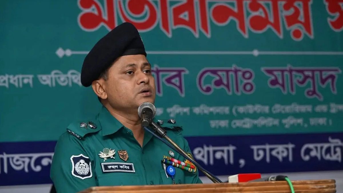 গুলশানের নতুন ডিসি রুহুল কবীর খান