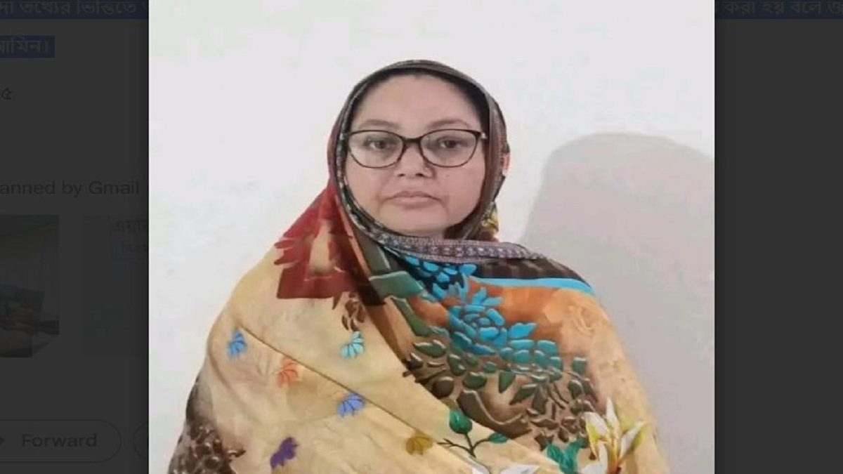 পরকীয়ায় আসক্ত স্বামীকে শীল দিয়ে হত্যা, স্ত্রী গ্রেপ্তার