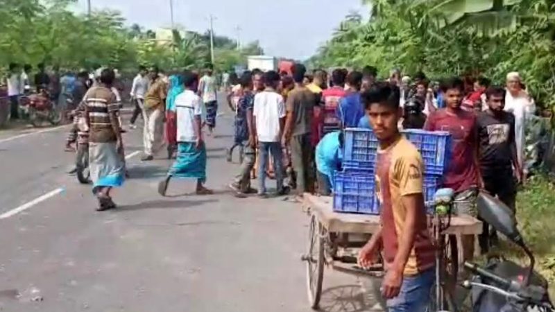 কুষ্টিয়ায় বাসচাপায় পাখিভ্যানের নারী যাত্রীসহ নিহত ২
